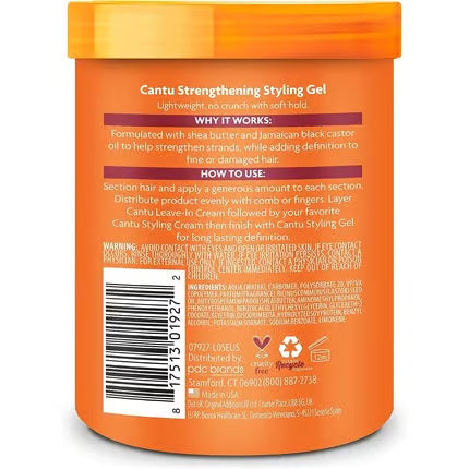 Cantu Gel Coiffant Fortifiant au Beurre de Karité – 524 g