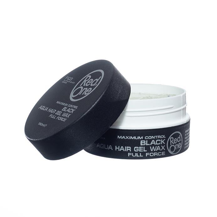 Pot de cire coiffante noire RedOne effet mouillé 150 ml