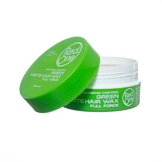 Pot de cire coiffante verte RedOne effet mat 150 ml
