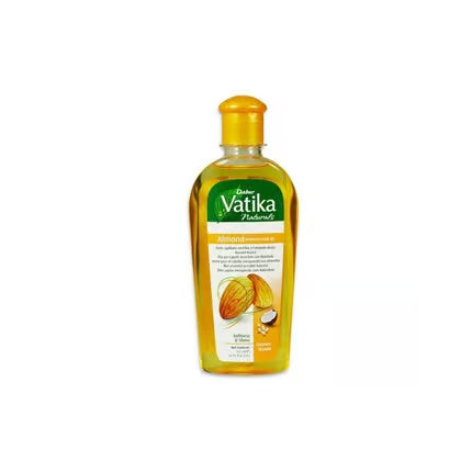 Vatika Naturals Huile Capillaire à l’Amande Nourrissante – 200 ml