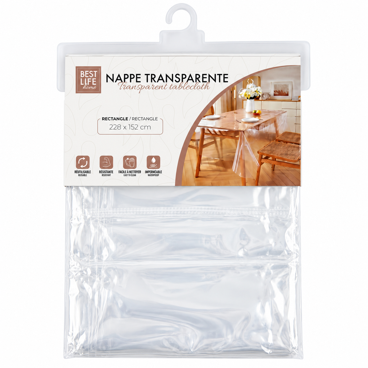 Nappe Transparente Imperméable