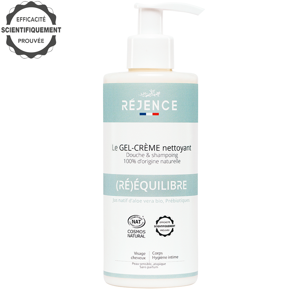 Crème lavante bio pour peau sensible atopique - 250ml