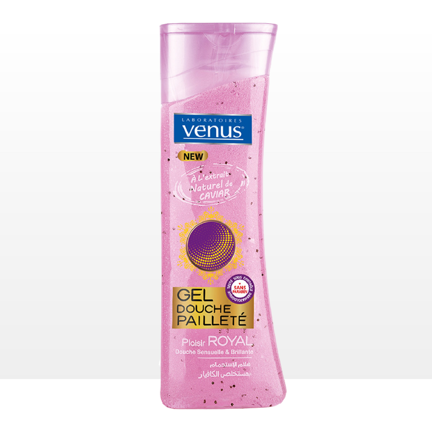 Vénus Plaisir Royal - Gel douche pailleté - 240ml