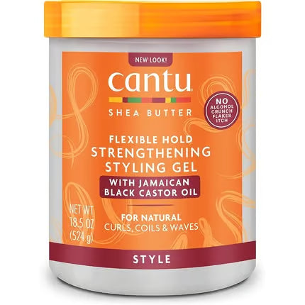 Cantu Gel Coiffant Fortifiant au Beurre de Karité – 524 g