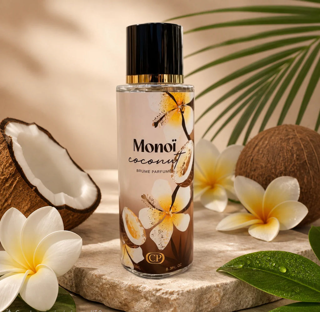Brume corps et cheveux Monoï Coconut – 250 ml Collection Platinium