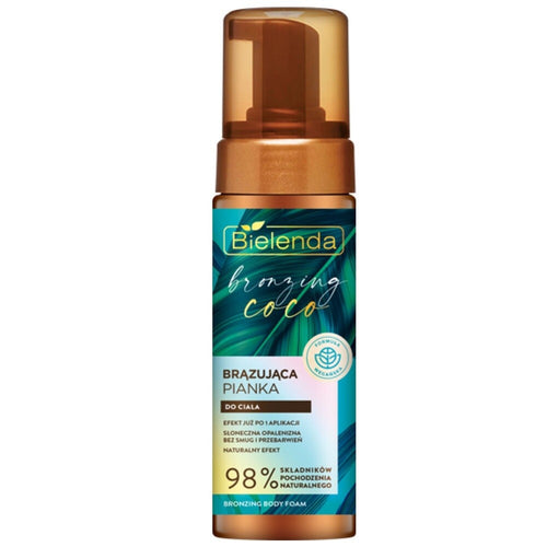 Autobronzant Mousse corporelle bronzante à la coco – 150 ml Bielenda